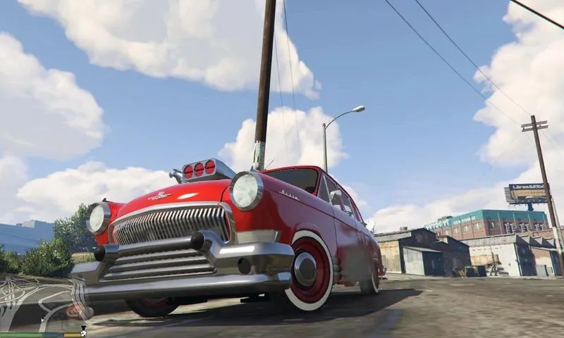 ГАЗ-21 «Волга» в GTA 5 — скриншот автора мода