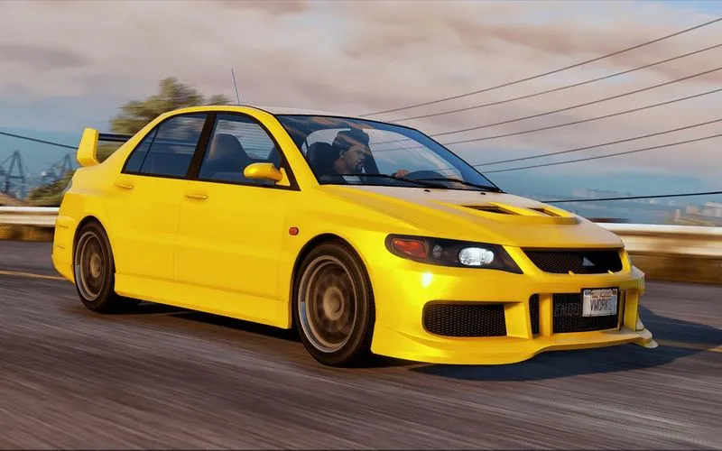 Maibatsu Sunrise R в GTA 5 — скриншот автора мода