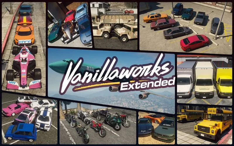 Vanillaworks Extended Pack в GTA 5 — скриншот автора мода